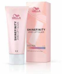 Wella Vopsea de Par Demi-permanenta - Shinefinity Zero Lift Glaze 00/66 Violet Intens 60ml - Wella