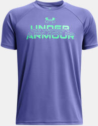 Under Armour UA Tech Split Wordmark SS Tricou pentru copii Under Armour | Violet | Băieți | 122