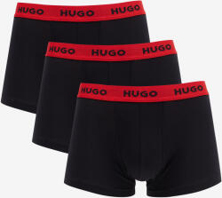 HUGO Trunk Triplet Pack Boxeri, 3 bucăți HUGO | Negru | Bărbați | S
