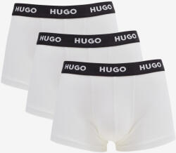 HUGO Trunk Triplet Pack Boxeri, 3 bucăți HUGO | Alb | Bărbați | S