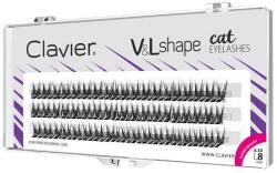 Clavier Gene false L, 8 mm - Clavier V&L Shape Cat Eyelashes