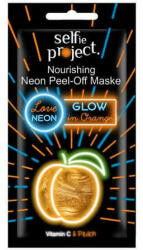  Masca exfolianta nutritiva Neon Glow in Orage, 10 ml, Selfie Project Masca de fata