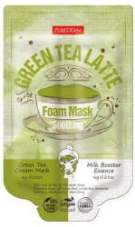  Masca spuma cu extract de ceai verde si acid hialuronic, 12 g, Purederm Masca de fata