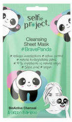 Masca de fata pentru curatare BravePanda, 15 ml, Selfie Project