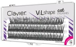 Clavier Gene false L, 14 mm - Clavier V&L Shape Cat Eyelashes