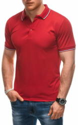  Edoti Férfi sima pólóing S1932 piros MDN125172 3XL