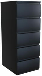  Safako W5 fiókos szekrény, fekete