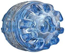 Fleshlight Masturbator Fleshlight Quickshot Turbo Blue Ice Transparent lungime 11 cm