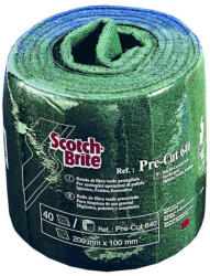Diversey 3M Scotch-Brite Pre-Cut Pads 640 1x40db - 20 x 10 cm - 40 részre osztott dörzsi tekercs, 20x400cm (A102310)