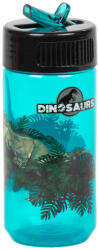 DERFORM Dinoszaurusz kulacs, 330 ml, DN19, átlátszó-kék (DFM-BADN19) - mesescuccok