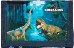 DERFORM Dinoszaurusz pénztárca, 12x8cm, DN19, kék-zöld (DFM-PFDN19) - mesescuccok