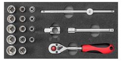 GEDORE dugókulcs készlet modulban 3/8" 6-19mm 19 részes R22150020 (R22150020)