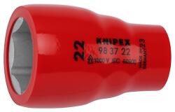 KNIPEX 98 37 22 Dugókulcsbetét hatlapfejű csavarokhoz 3/8"-os belső négyszöggel 49 mm (98 37 22)
