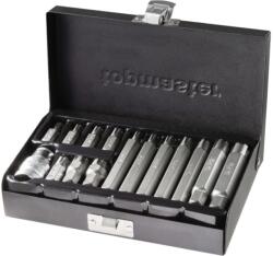 Top Master Tools Set 15 buc biti RIBE M6-M14X 30/75mm + adaptor 1/2'' Topmaster (390175) Trusa unelte