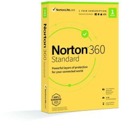 Symantec Antivirus Norton 360 Standard, Backup 10GB, 1 User, 1PC, 1An (SOF20060)