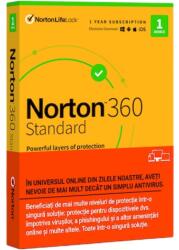Symantec Antivirus NORTON 360 Standard SOF20060 Backup 10GB 1 User 1 Device (SOF20060)