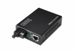 DIGITUS Digitus DN-82023 hálózati média konverter 100 Mbit/s 1550 nm Single-mode Fekete (DN-82023) (DN-82023)