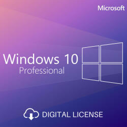Microsoft Sistem Operare Microsoft Windows 10 Pro 32/64 bit Multilanguage Retail Licenta Digitala (W10PRO-R-ESD)
