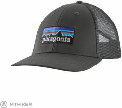 Patagonia P-6 Logo LoPro Trucker Hat baseball sapka, forge grey