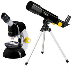 Bresser Set Telescop National Geographic 50/360 si microscop 40-640x National Geographic (9118400)
