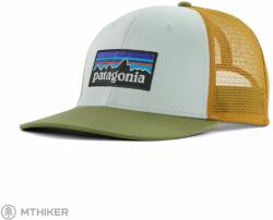 Patagonia P-6 Logo Trucker Hat sapka, vékony zöld