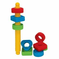 Bigjigs Toys Montessori csavarozós játék - csavarozós szett - GW26489 (GW26489)