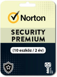 Symantec Security Premium (EU) (10 eszköz / 2 év) (Elektronikus licenc) (CG-NSP10-2EU)