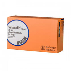 Boehringer Ingelheim Vetmedin 10 mg, 10 Tablete masticabile Folie