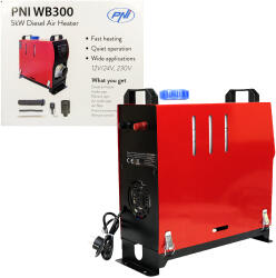 PNI Sistem de incalzire auto stationara PNI WB300 Diesel 5kW 12V24V 230V 10 niveluri de putere sirocou (PNI-WB300)