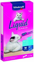 Vitakraft Cat Liquid Snack Omega 3 Lazac 6x15 G, 2416423