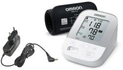 Omron X4 Smart Vérnyomásmérő, automata, kar, 2020-as modell, Intellisense Technology, fehér, adapter (HEM-7155T-E+Adaptor)