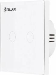 Tellur WiFi Switch 2 portos fali Okos kapcsoló (TLL331051)