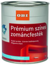 OBI Premium színes zománcfesték oldószeres ezüst selyemfényű 2, 5 l