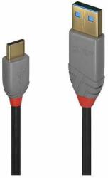 Lindy 36885 cabluri USB 0, 5 m USB 2.0 USB A USB C Negru, Gri (36885) (36885)
