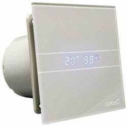 SAPHO Cata E - Ventilator pentru baie E-100 GSTH axial cu automat, 8 W, conductă 100 mm, argintiu 00900600 (00900600)