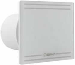 SAPHO Glass - Ventilator axial, 8 W, conductă 100 mm, alb GS101 (GS101)