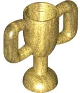 LEGO® 10172c115 - LEGO minifigura gyöngyház arany győzelmi kupa, kicsi (10172c115)
