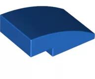 LEGO® 24309c7 - LEGO kék kocka íves, 3 x 2 méretű, sima (24309c7)