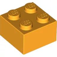 LEGO® 3003c110 - LEGO élénk világos narancssárga kocka 2 x 2 méretű (3003c110)