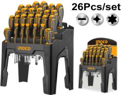 INGCO Set 26 surubelnite de precizie CR-V INGCO HKSD2628 (HKSD2628) Surubelnita