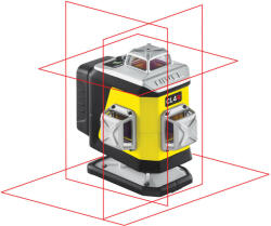 Nivel System Laser roșu în cruce (4 x 360°), Bluetooth - Nivel System-CL4R (CL4R)