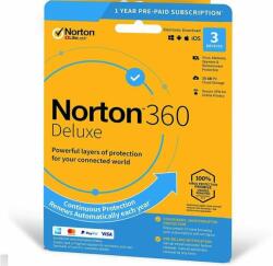 Symantec 360 Deluxe + 25 GB Cloud storage 3-Devices 1 year EURO (ND25GBCS3E1EE)