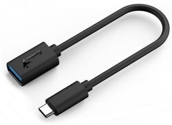 Genius ACC-C2AC USB3.0 to USB-Type-C 21cm Black 32590003400 (32590003400)
