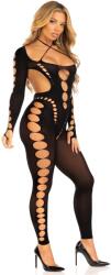 Leg Avenue Seamless Footless Bodystocking 89324 Black