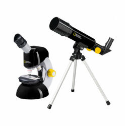 Bresser Set telescop 50/360 si microscop 40-640x National Geographic 9118400 (9118400) - ecalator