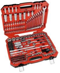 Hillen & Mohr dugókulcs készlet dugó kulcs szet CrV 216db, 17x1/2" , 13x1/4" , 8x3/8" 25év garancia 17K216 (17K216)