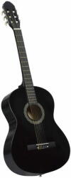 vidaXL fekete klasszikus hársfa gitár kezdőknek 4/4 39" 70110