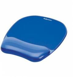Fellowes Mouse pad, cu suport de silicon pentru încheietura mâinii, albastru
