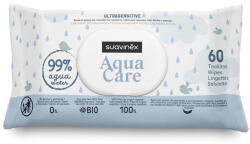 Suavinex - Higiénikus nedves szövetek - 60 db AQUA