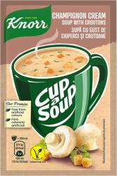 Knorr Cup a Soup instant gombakrémleves zsemlekockával 15 g - ecofamily